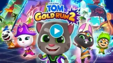 Captura de tela de Talking Tom Gold Run 2 1