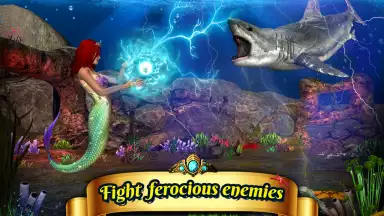 Captura de tela de Cute Mermaid Simulator 3D 12