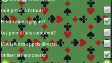 Captura de tela de Belote Online 4
