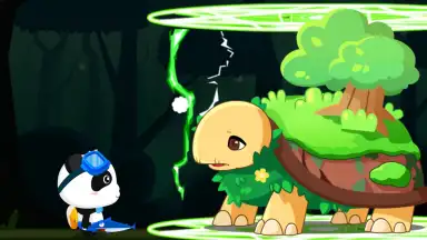 Captura de tela de Little Panda's Jewel Adventure 2