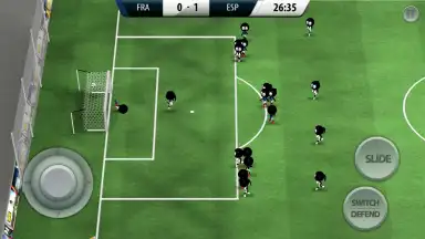 Captura de tela de Stickman Soccer 2016 3