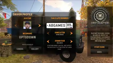 Captura de tela de Russian Car Driver UAZ HUNTER 2