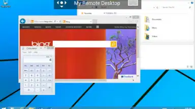 Captura de tela de Remote Desktop 8 1