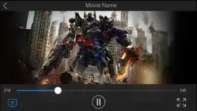 Captura de tela de Wondershare Player 7