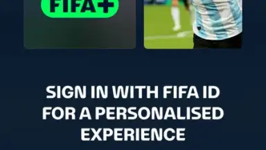 Captura de tela de FIFA+ | Football entertainment 20
