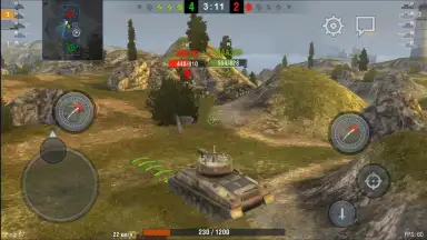 Captura de tela de Tanks Blitz 7