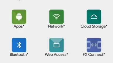 Captura de tela de FX File Explorer 8
