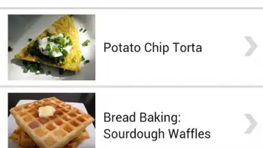 Captura de tela de Quick and Easy Recipes 2