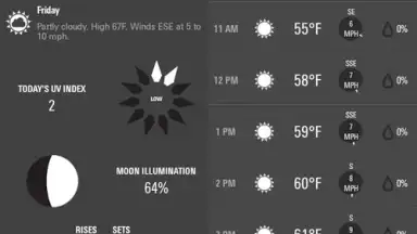 Captura de tela de Weatherwise 4
