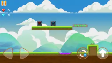 Captura de tela de Fire Kid And Water Kid - Forever Love 6