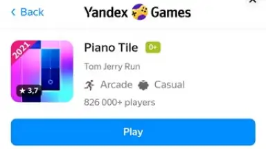 Captura de tela de Yandex Games 8