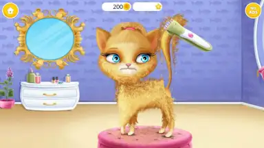 Captura de tela de Cat Hair Salon Birthday Party 1