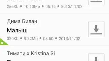 Captura de tela de Zaycev - Music MP3 15