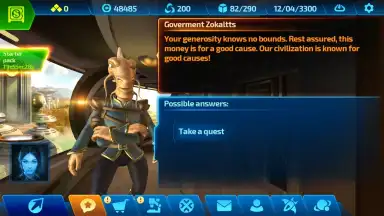 Captura de tela de Space Rangers: Legacy 2