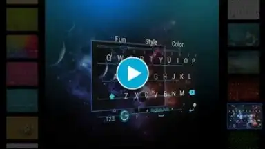 Captura de tela de Ginger Keyboard 1