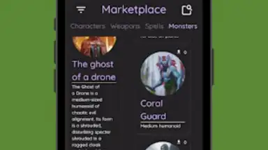 Captura de tela de DnCreate - DnD 5e sheet 4