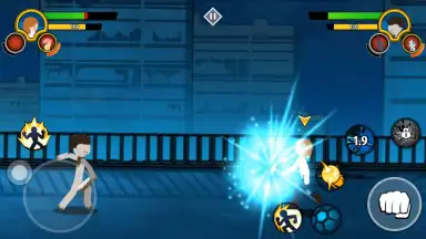 Captura de tela de Stickman Cursed: Phantom Fight 6