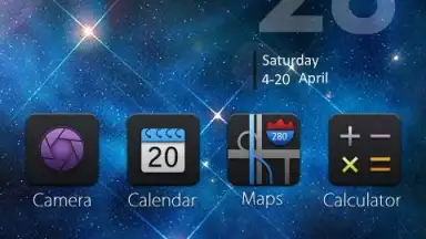 Captura de tela de (FREE)Andy GO Launcher Theme 4