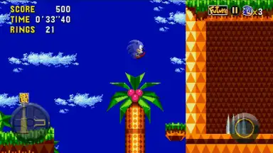 Captura de tela de Sonic CD 3