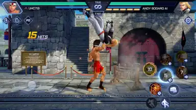 Captura de tela de The King of Fighters ARENA 6