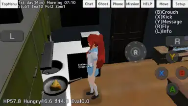Captura de tela de School Girls Simulator 6