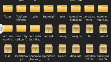 Captura de tela de Root Explorer 3