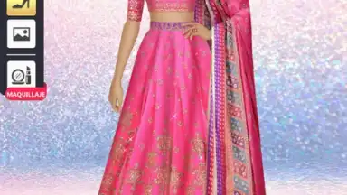 Captura de tela de Indian Fashion Dressup Stylist 14