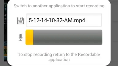Captura de tela de FREE screen recorder NO ROOT 2