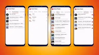 Captura de tela de AMP Music Player 3
