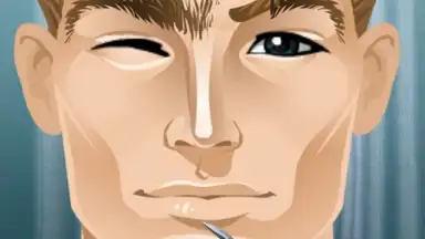 Captura de tela de Waxing Brows 1