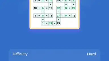 Captura de tela de Cross Math 5