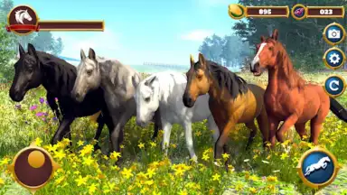 Captura de tela de Virtual Horse Family Simulator 4