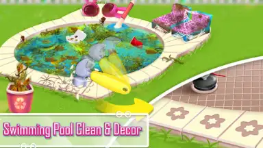 Captura de tela de Home Clean - Design Girl Games 3