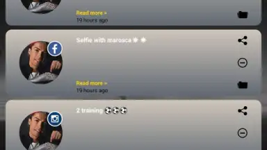 Captura de tela de Cristiano Ronaldo Official Keyboard 5