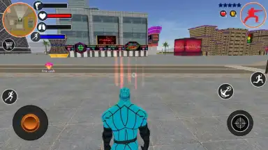 Captura de tela de Miami Rope Hero 7
