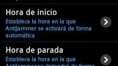 Captura de tela de Anti Jammer FREE 5