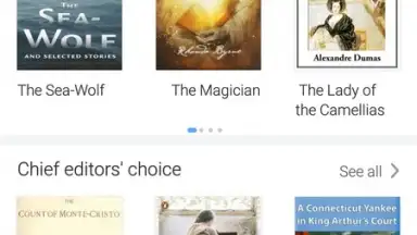 Captura de tela de MoboReader 6