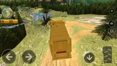 Captura de tela de Offroad Truck Simulator - Garbage Truck Game 16