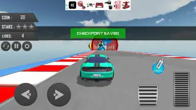 Captura de tela de Mega Ramp Car Stunts Game 10