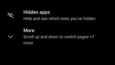Captura de tela de Microsoft Launcher 8