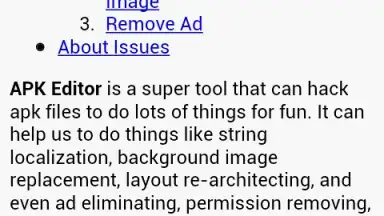 Captura de tela de APK Editor Pro 11