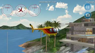 Captura de tela de Helicopter Flight Simulator 4