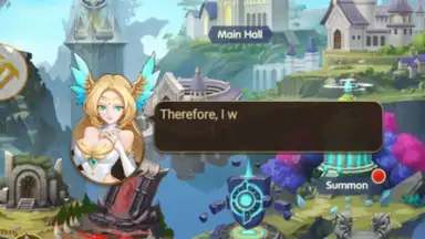 Captura de tela de Knight's Raid: Lost Skytopia 3