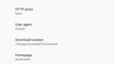 Captura de tela de SecureX - Safe Proxy Browser 2
