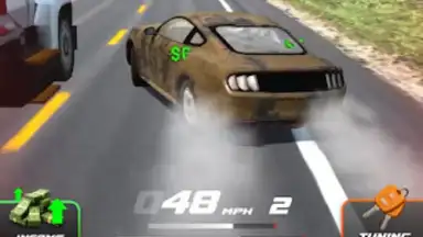 Captura de tela de Highway Drift - Car Racing 1