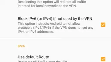 Captura de tela de OpenVPN 18