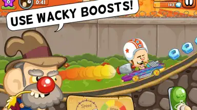 Captura de tela de Freak Circus Racing 1
