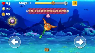 Captura de tela de Crazy Octopus 7