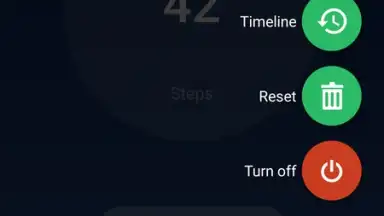 Captura de tela de Pedometer Step Counter 1