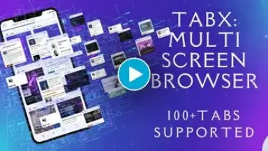 Captura de tela de TabX: Multi Screen Browser 1